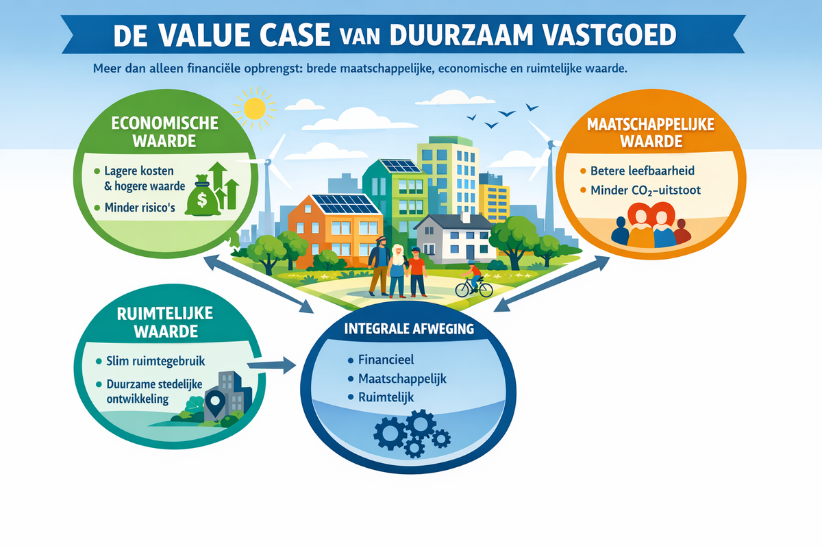 De value case van duurzaam vastgoed